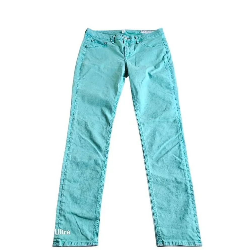 Rag & bone womens Sz 32 mint green legging jeans pants